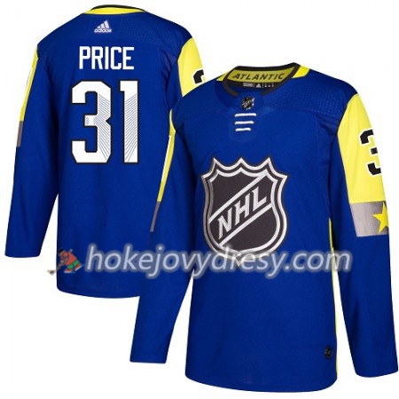 Pánské Hokejový Dres Montreal Canadiens Carey Price 31 2018 NHL All-Star Atlantic Division Adidas Royal Modrá Authentic